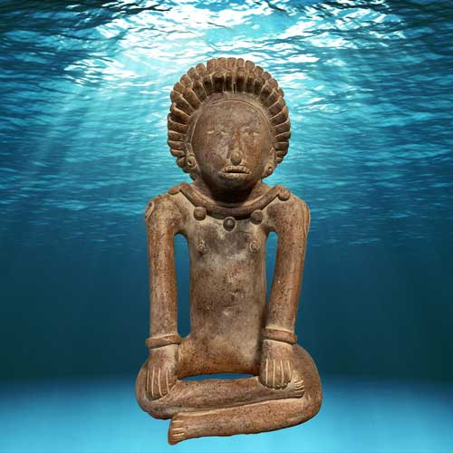 mother goddess in ocean
